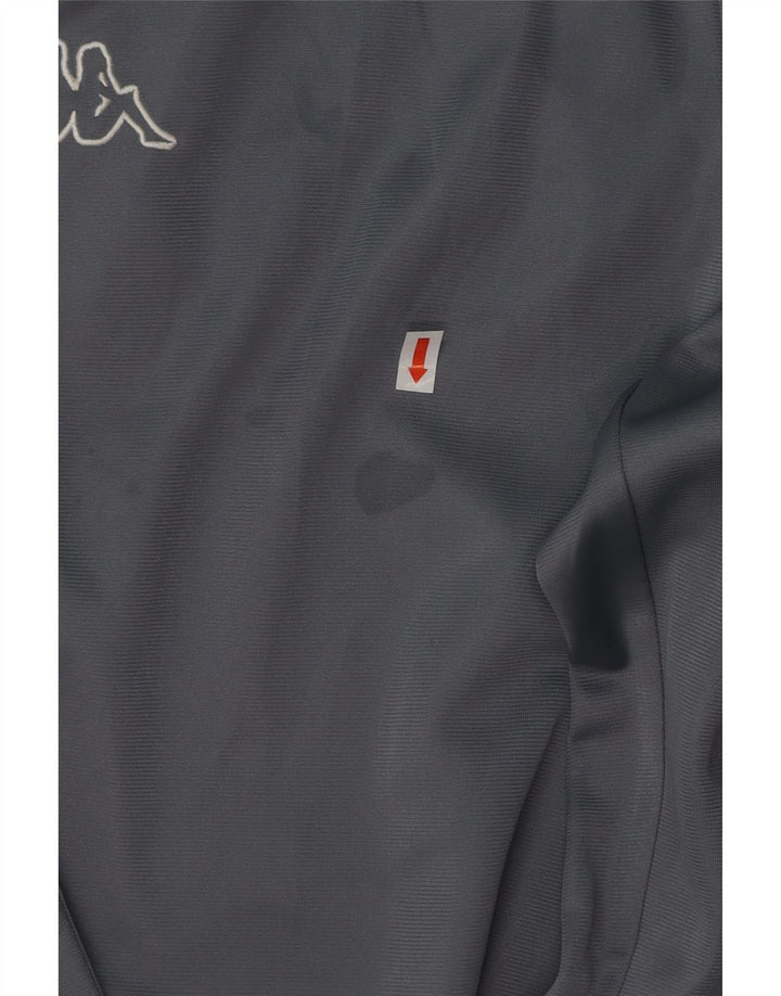 KAPPA Mens Tracksuit Trousers Medium  Grey Polyester