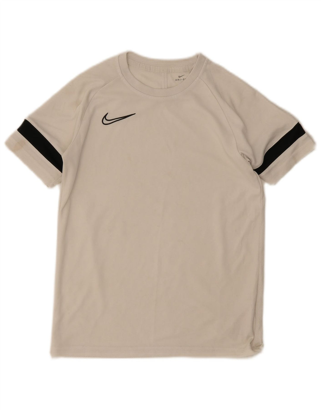 T-shirt da ragazzo Nike Top 12-13 anni grande bianca in poliestere
