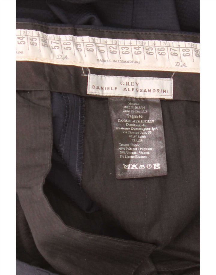 Abito 2 pezzi da uomo Daniele Alessandrini IT 46 Small W31 L33 Blu Navy