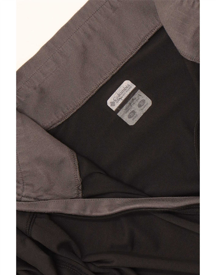 Maglietta Columbia Omni Dry Zip Neck Pullover da uomo, media, nera