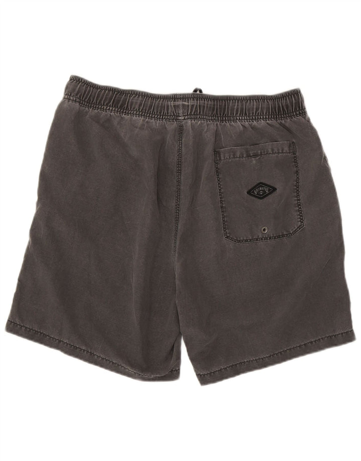 Pantaloncini Billabong da uomo grandi W34 poliestere grigio
