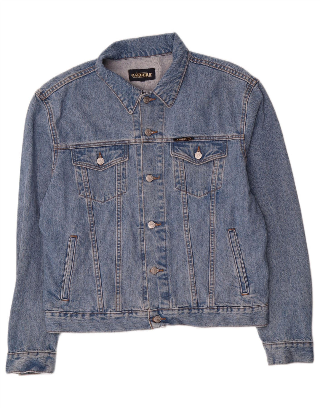 Giacca di jeans da uomo CARRERA UK 40 grande cotone blu