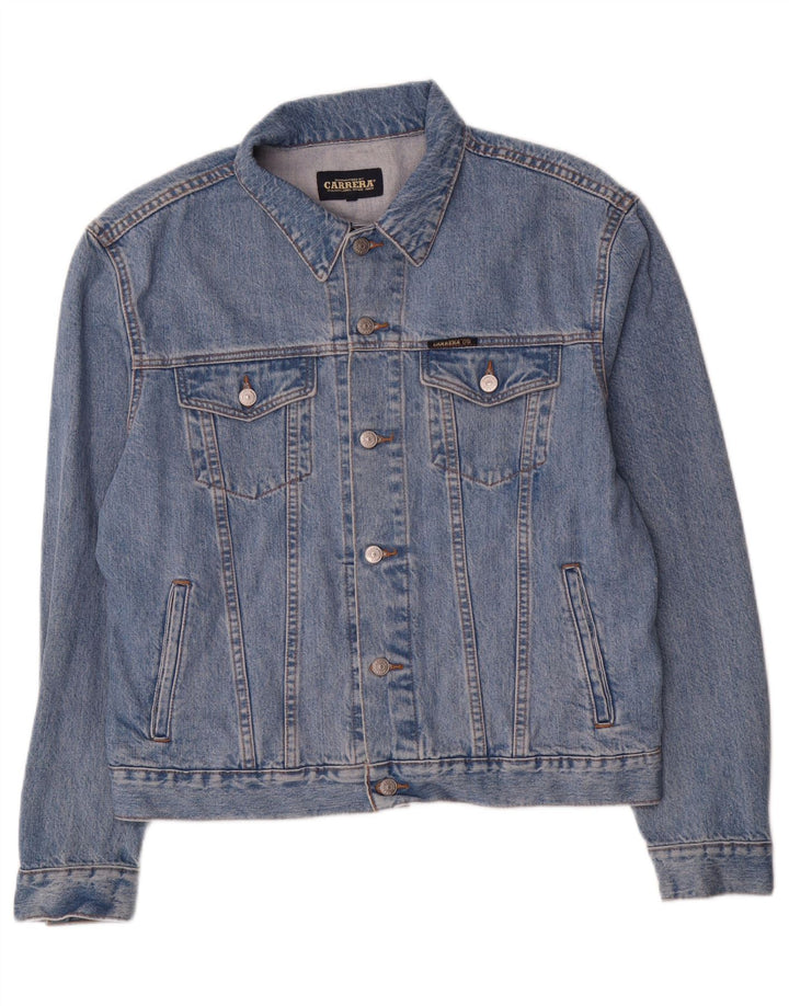 Giacca di jeans da uomo CARRERA UK 40 grande cotone blu