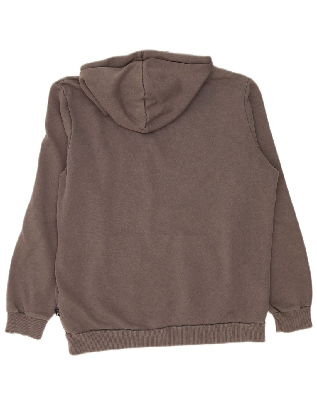 Felpa con cappuccio grafica da uomo Puma in cotone grigio medio