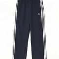 Pantaloni da tuta Adidas Clima 365 da uomo medio poliestere blu navy