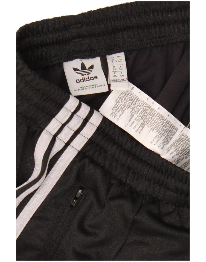 Pantaloni da tuta da donna ADIDAS UK 8 Small Poliestere nero