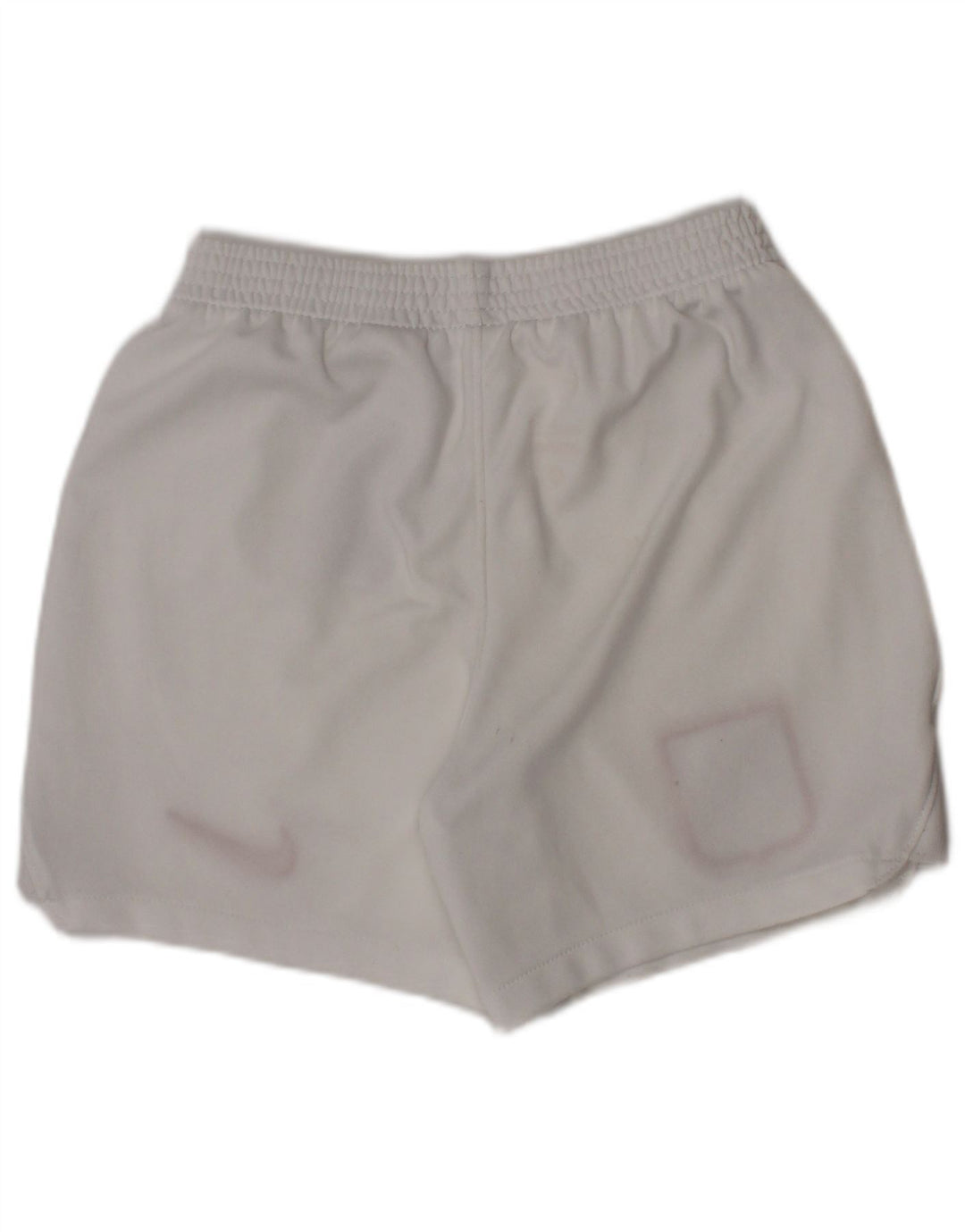 Pantaloncini sportivi Nike da ragazzo con grafica 5-6 anni, poliestere bianco medio