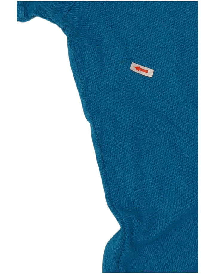Polo da uomo Superdry in cotone blu medio