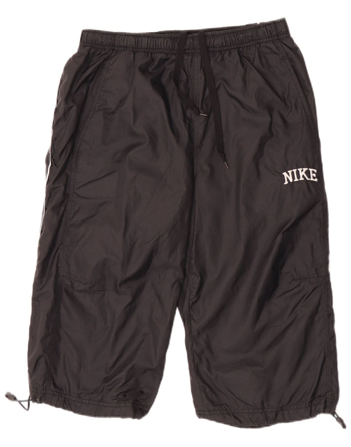 Pantaloncini sportivi Nike Bermuda da uomo di colore nero medio