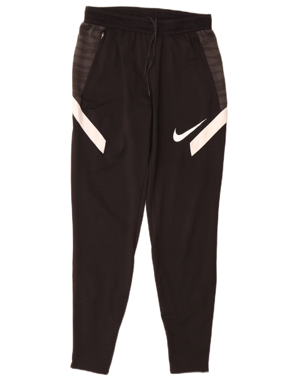 Pantaloni da tuta grafica Nike Dri Fit da uomo Small Black Colourblock