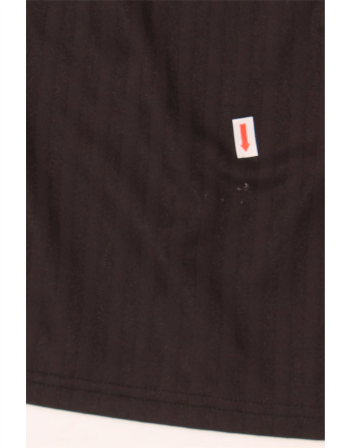 UMBRO Mens Sport Shorts Small Black Striped Polyester Vintage Umbro and Second-Hand Umbro from Messina Hembry 