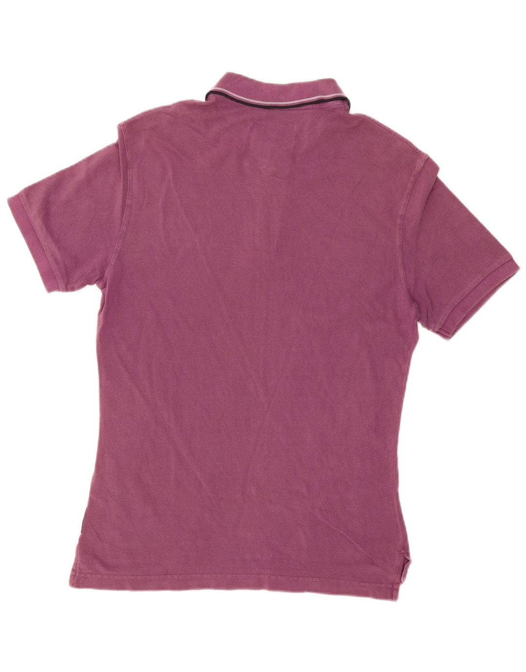 Polo Armani Jeans da uomo in cotone marrone medio
