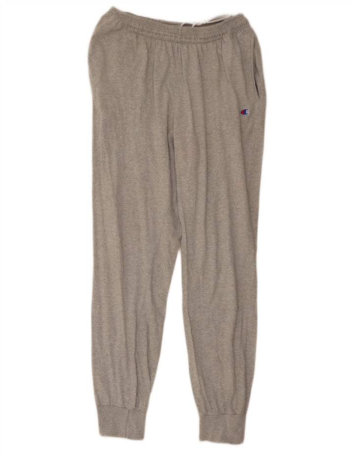 Pantaloni da tuta da uomo Champion Joggers grandi in cotone grigio