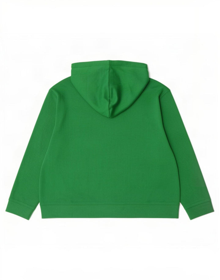 Maglia con cappuccio da donna Zara UK 16 grande verde poliestere