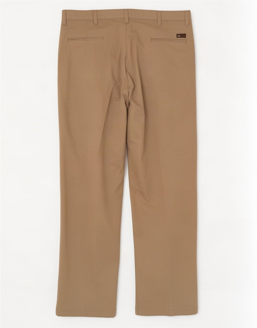 Pantaloni chino su misura da uomo Lee W38 L32 in cotone beige