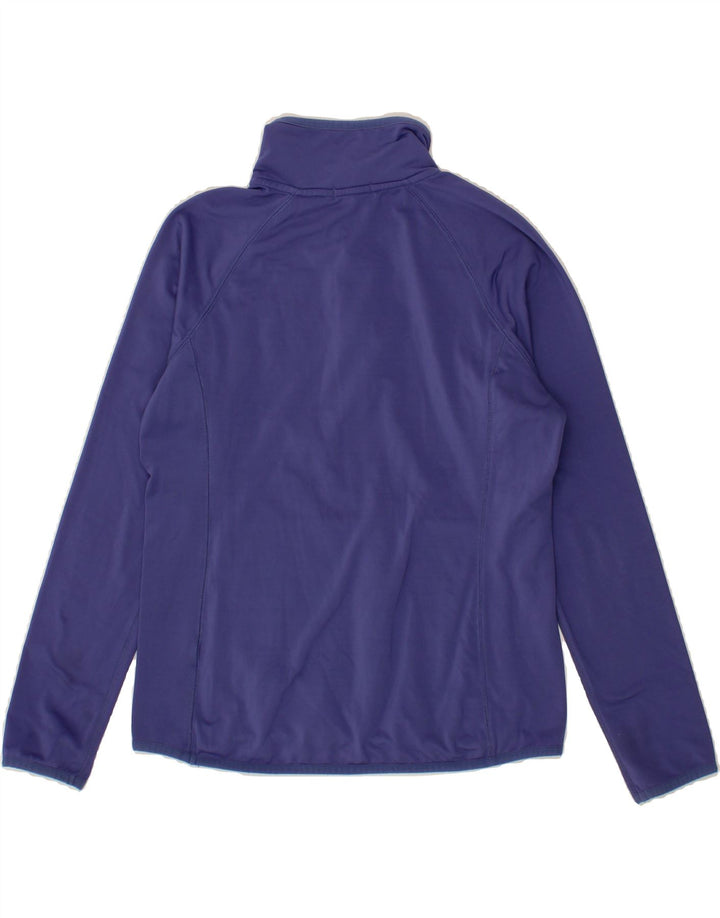 CHAMPION Womens Zip Neck Pullover Tracksuit Top UK 10 Small Navy Blue Vintage Champion and Second-Hand Champion from Messina Hembry 