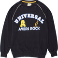 AUSTRALIAN L'ALPINA Mens Graphic Sweatshirt Jumper Medium Navy Blue Vintage AUSTRALIAN L'ALPINA and Second-Hand AUSTRALIAN L'ALPINA from Messina Hembry 