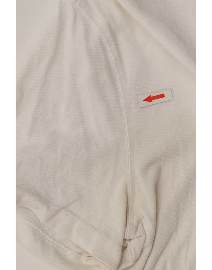 T-shirt da uomo Hugo Boss Top in cotone bianco medio
