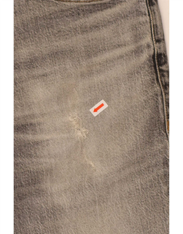 Jeans slim da uomo Tommy Hilfiger W32 L30 cotone grigio