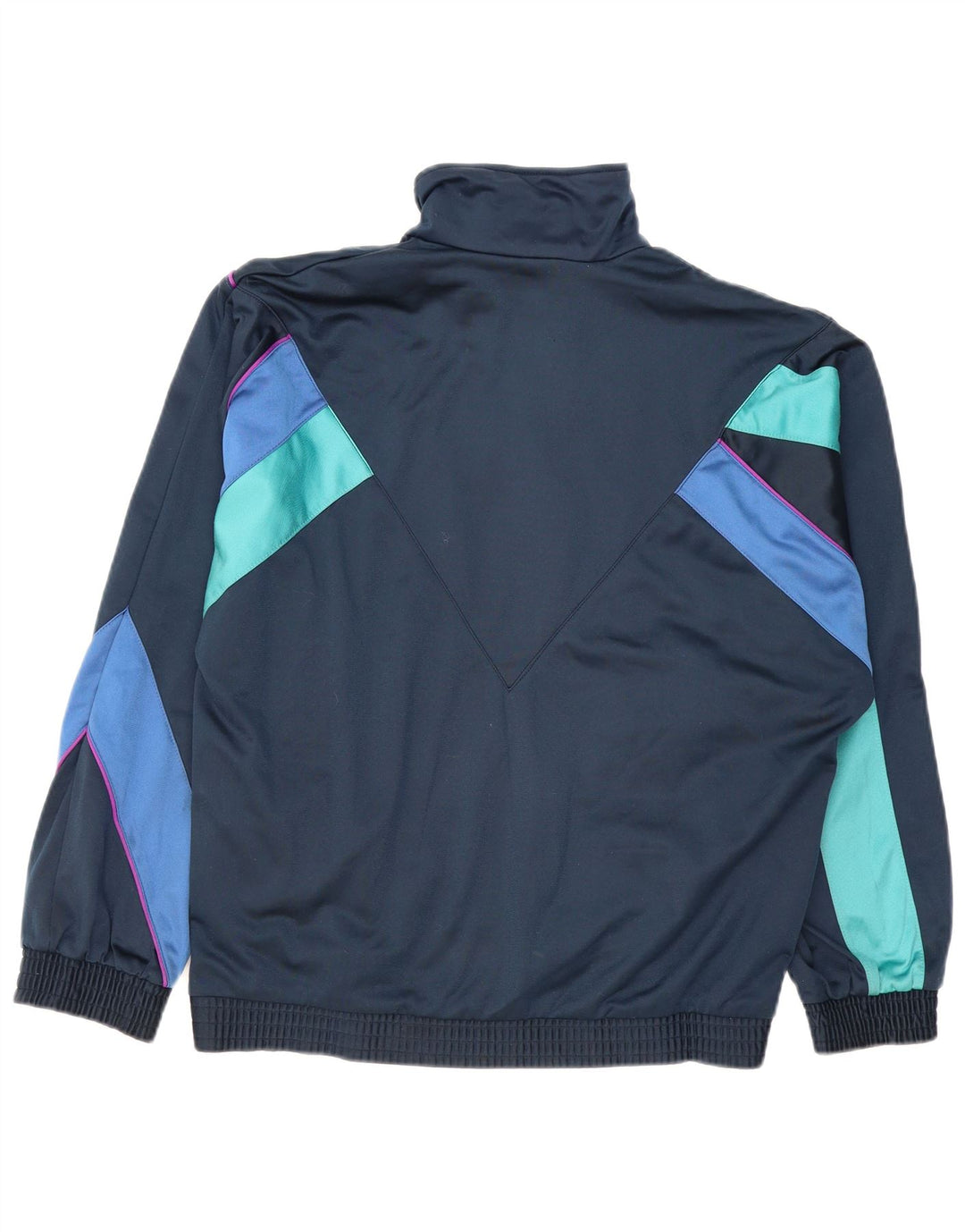 Giacca da tuta da uomo Lotto grande color block blu navy