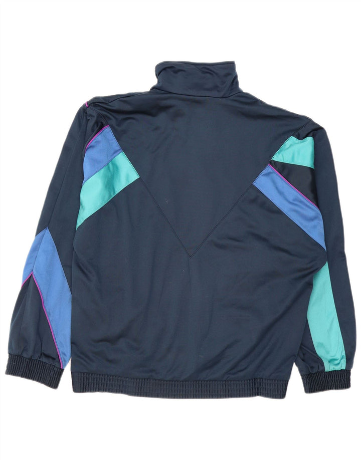 Giacca da tuta da uomo Lotto grande color block blu navy