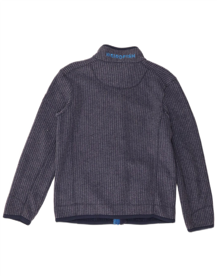 Giacca da tuta da ragazzo Weird Fish 13-14 anni in poliestere blu navy