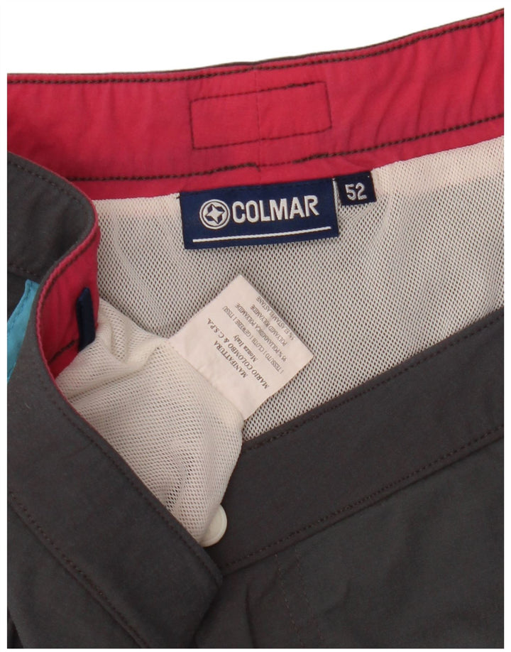 Pantaloncini da bagno da uomo Colmar EU 52 Large grigio color block in poliammide