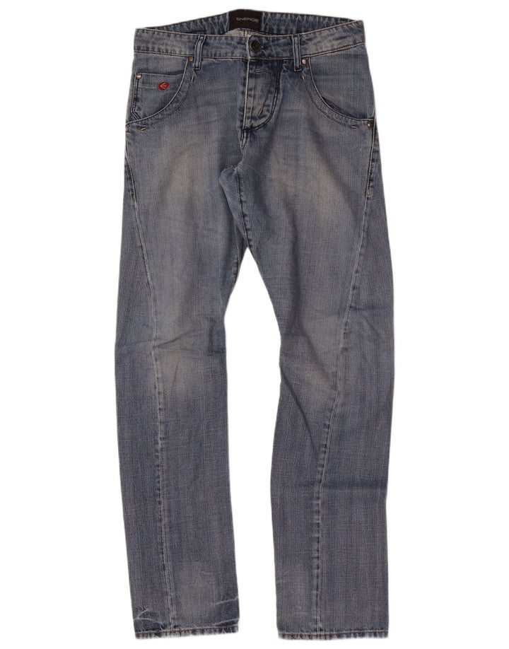 Jeans dritti da uomo Energie W32 L34 cotone blu