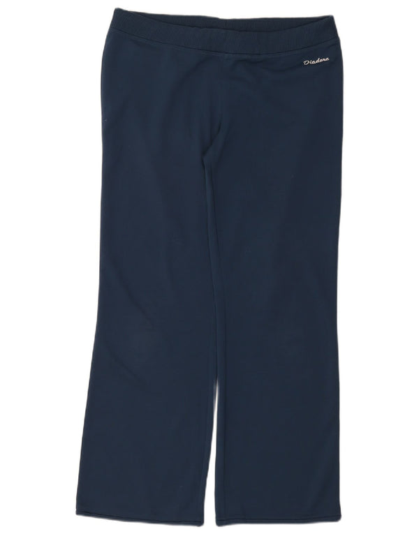 Pantaloni da tuta da donna Diadora UK 14 Large Blu Navy Poliestere