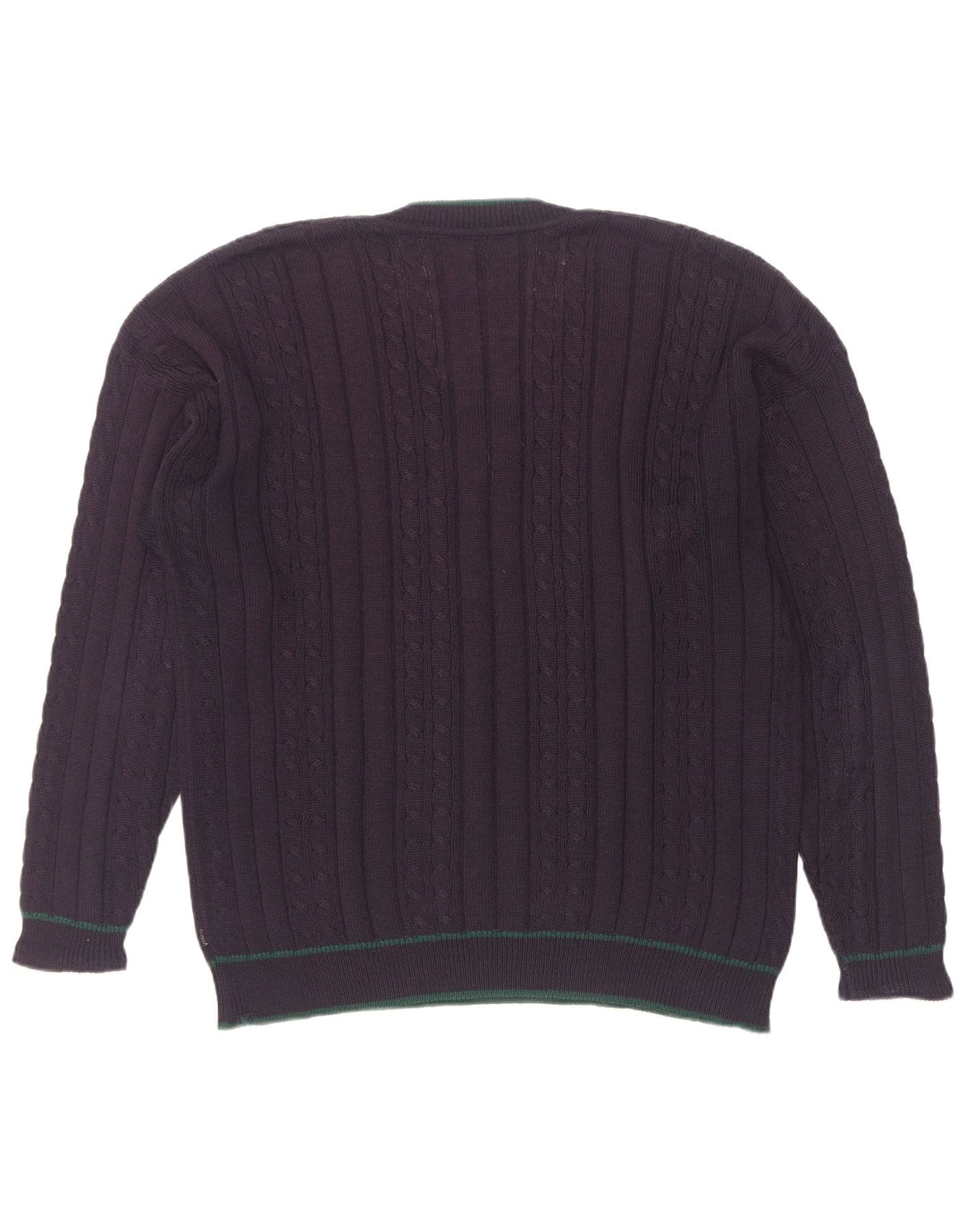 Bluster Maglione da uomo con scollo a V grande blu navy