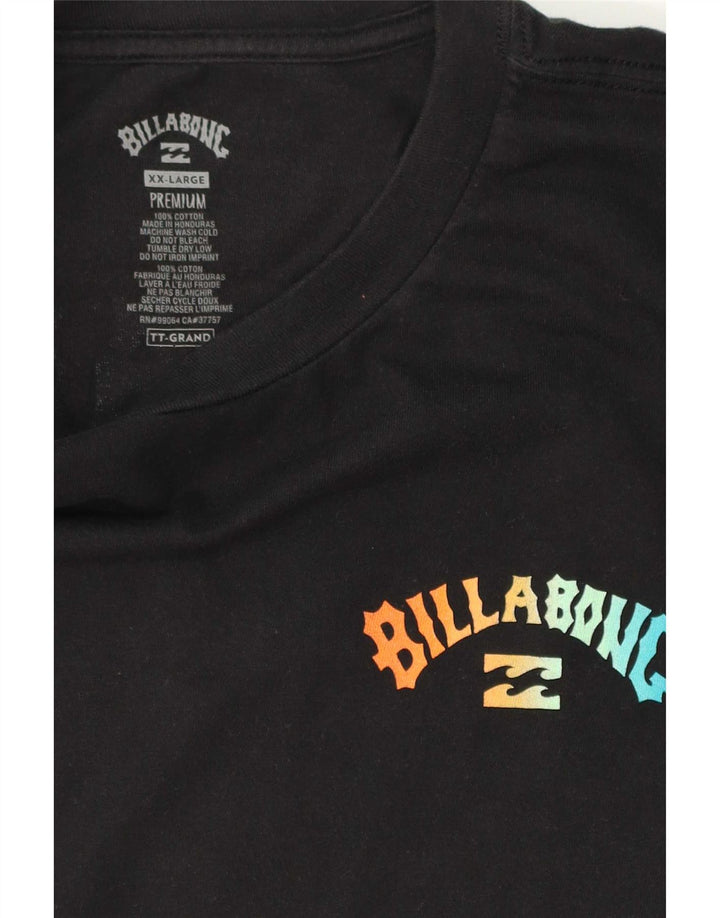 Maglietta grafica da uomo Billabong Top 2XL cotone nero