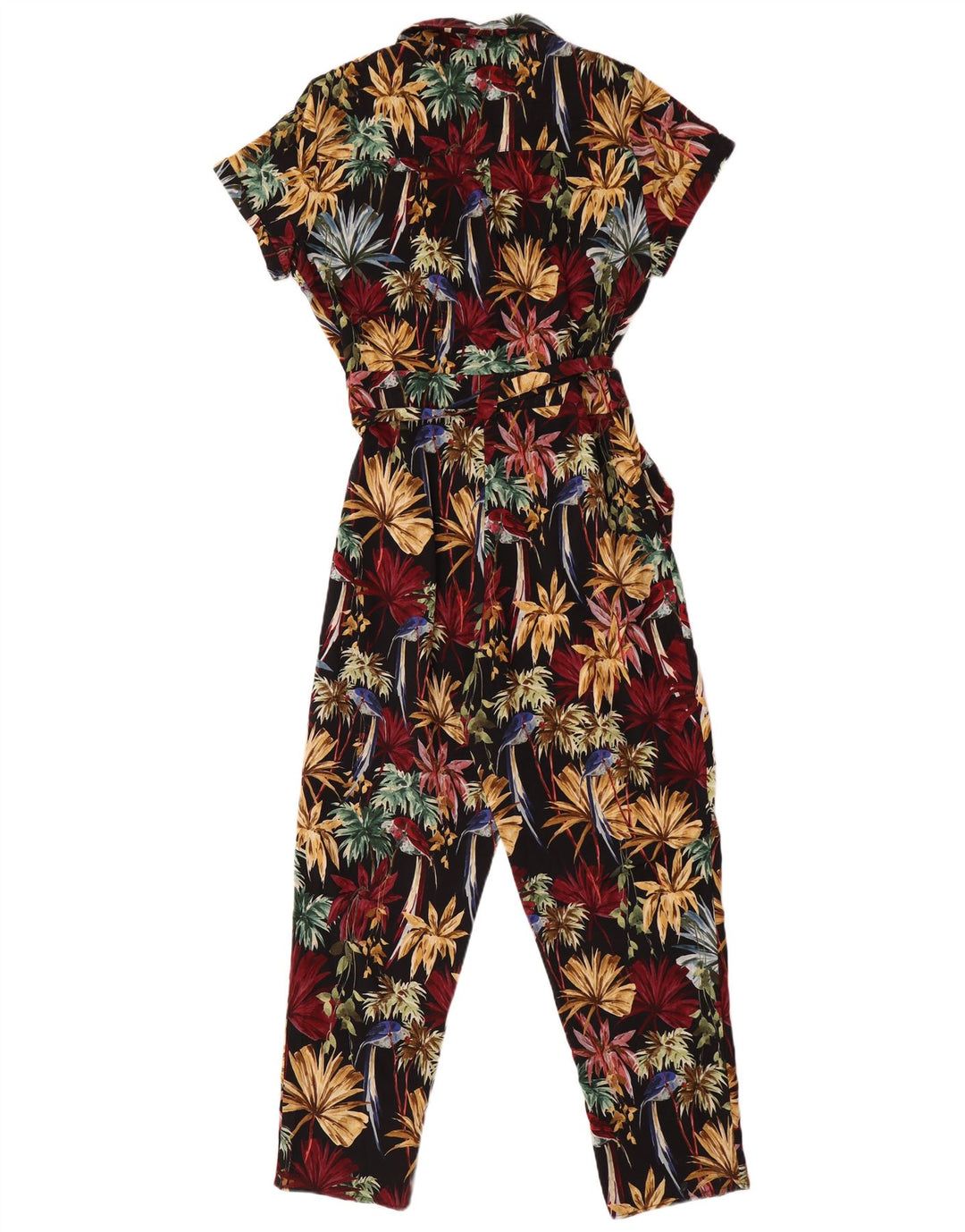 Tuta da donna Zara UK 14 Hawaiana floreale multicolore media