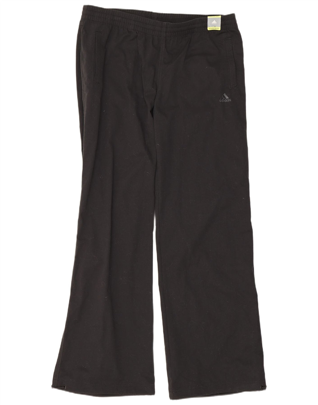 Pantaloni Adidas Climalite Regular Bootcut da donna UK 16 Large W34 L31 Neri