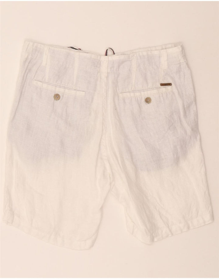 ZARA Mens Chino Shorts Small W30 White Vintage Zara and Second-Hand Zara from Messina Hembry 