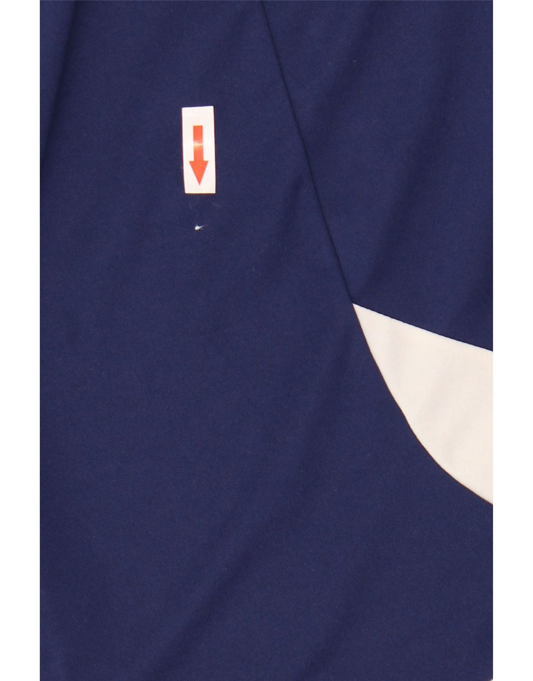 Pantaloncini sportivi Adidas Climalite da uomo piccoli in poliestere color block blu navy