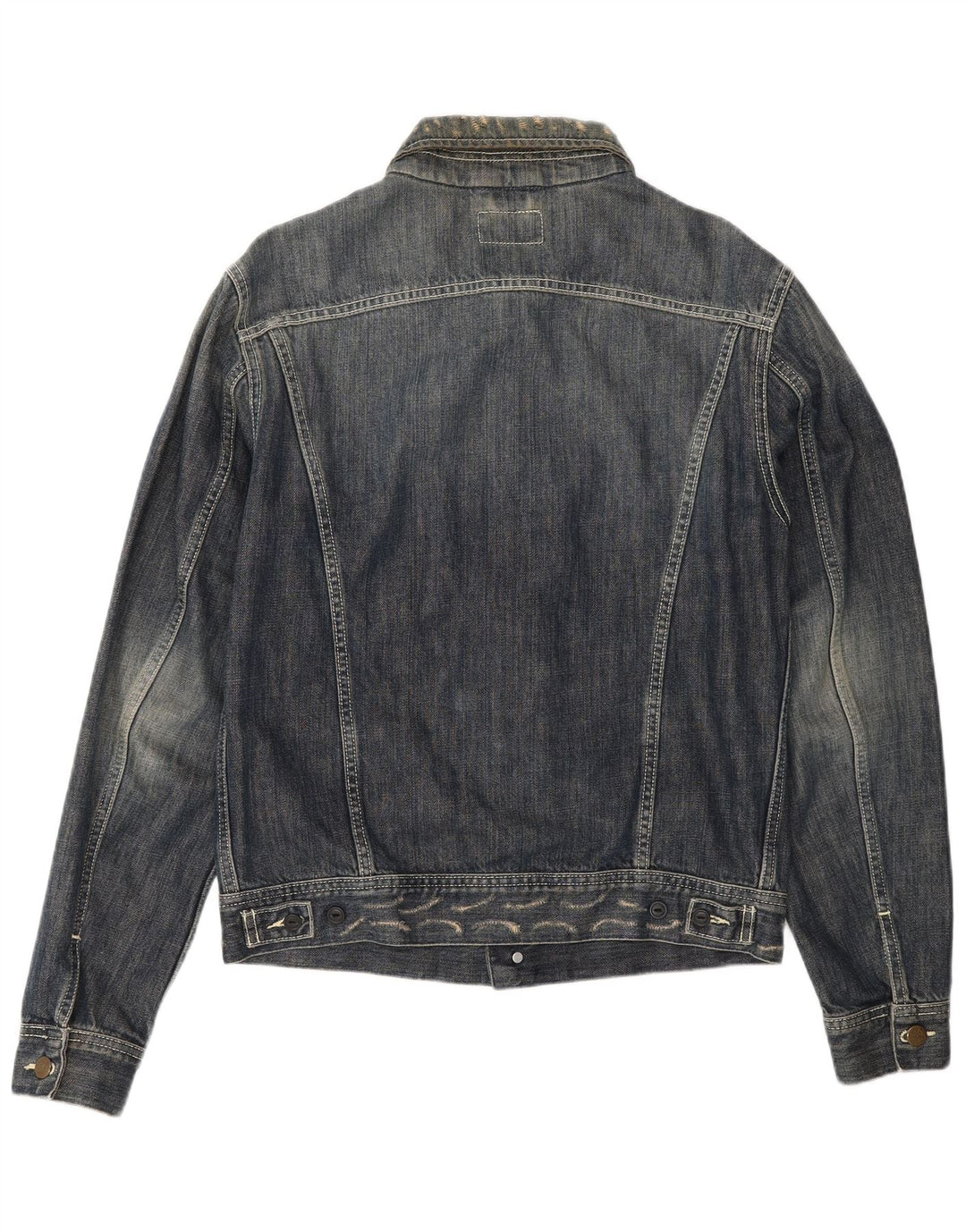 Giacca in denim da donna Lee UK 14 cotone blu medio