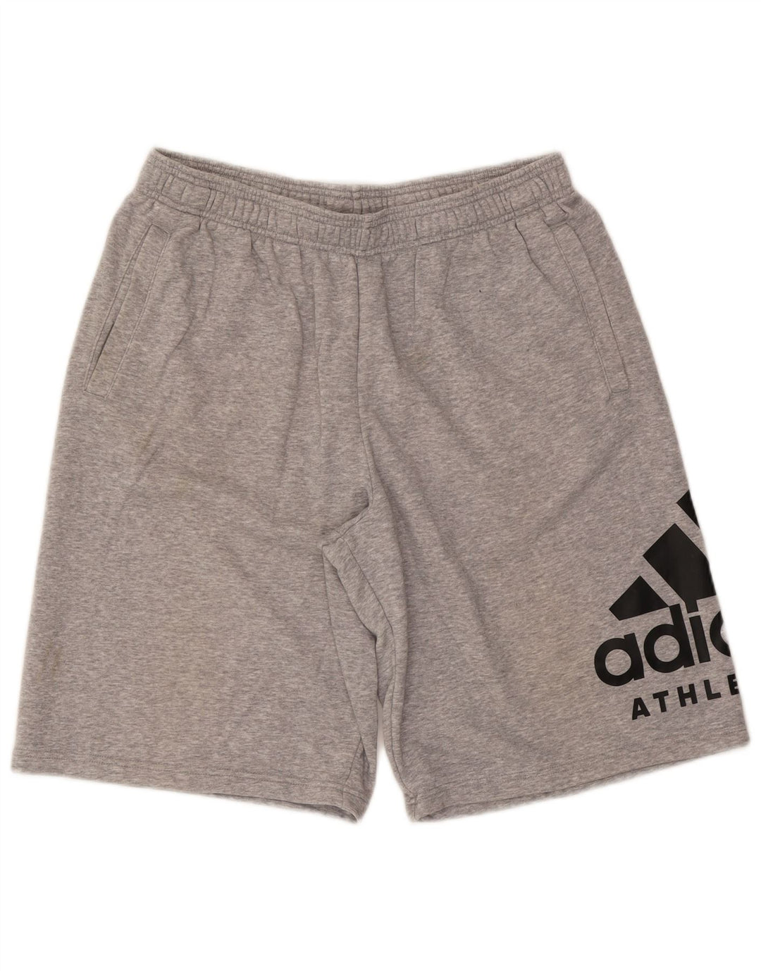 Pantaloncini sportivi grafici da uomo ADIDAS XL in cotone grigio