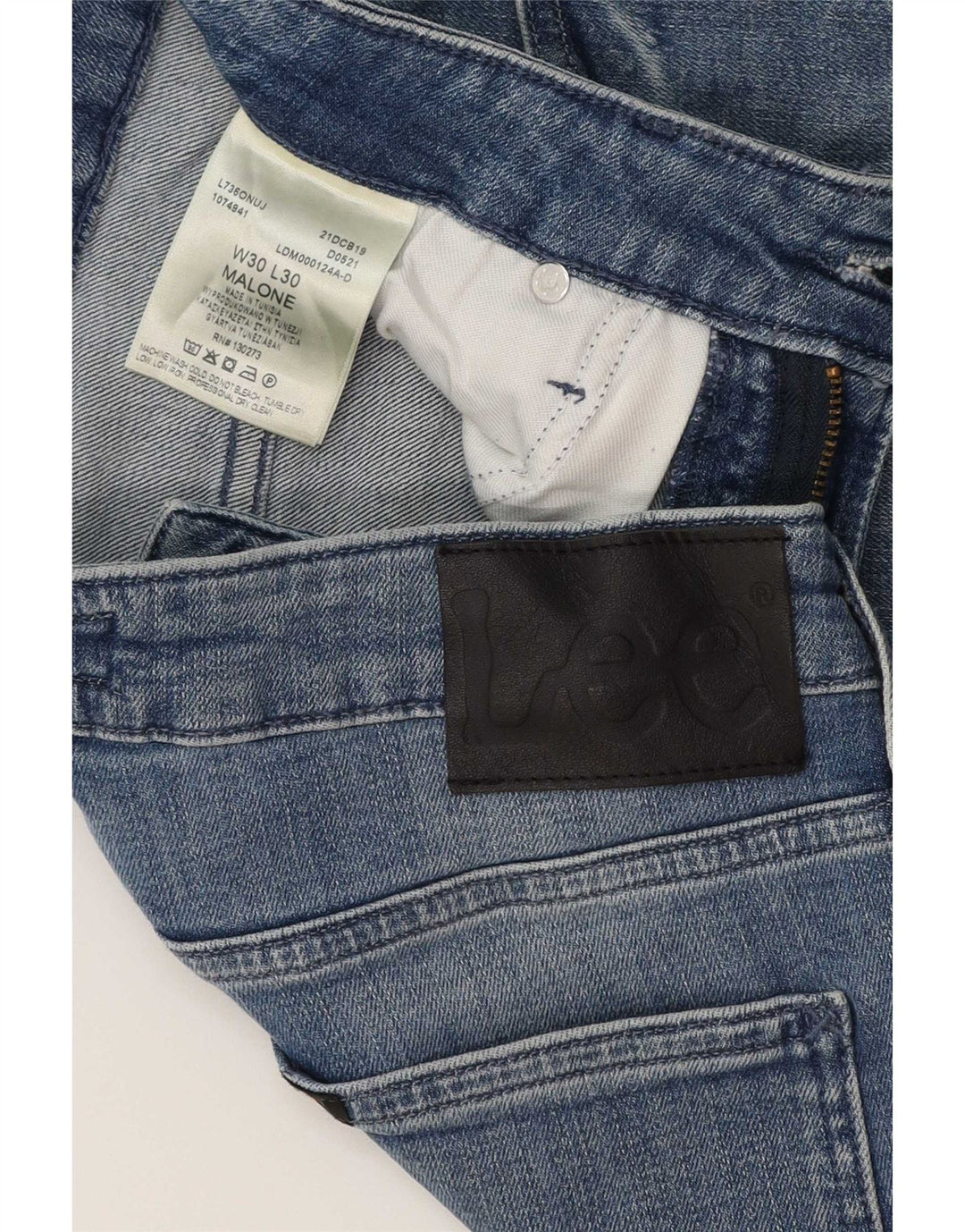 Jeans Lee Malone Slim da donna W30 L26 cotone blu