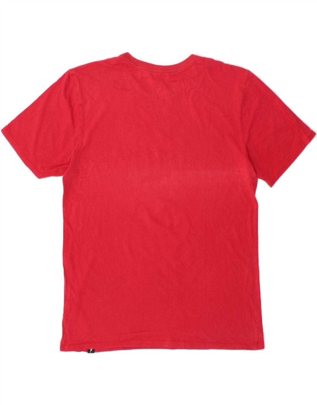 JORDAN Mens Graphic T-Shirt Top Medium Red Cotton Vintage Jordan and Second-Hand Jordan from Messina Hembry 