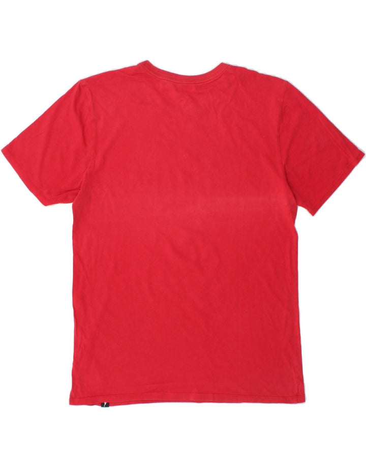 JORDAN Mens Graphic T-Shirt Top Medium Red Cotton Vintage Jordan and Second-Hand Jordan from Messina Hembry 