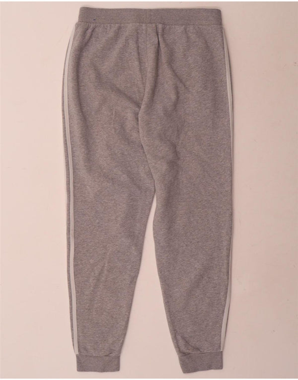 Pantaloni da tuta da uomo Adidas Joggers in cotone chiazzato grigio medio
