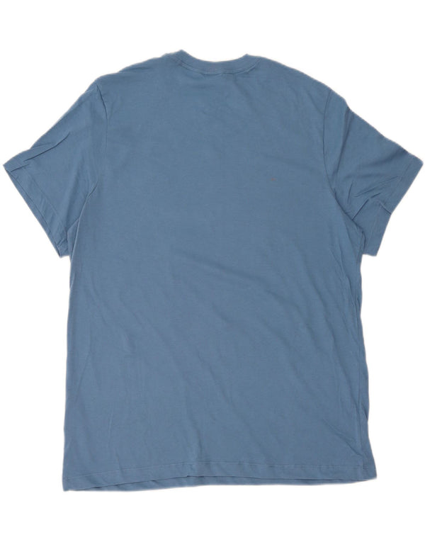 T-shirt da uomo Nike Top XL in cotone blu