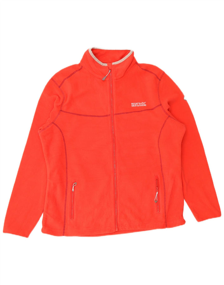 Giacca da ginnastica da donna in pile Regatta UK 18 XL poliestere rosso