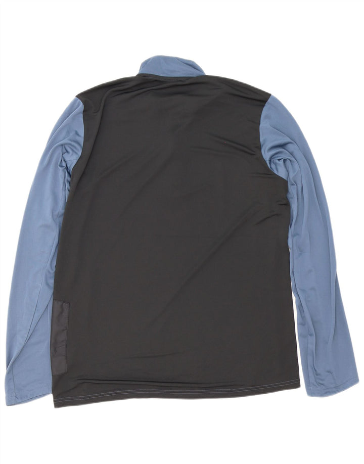 Adidas Uomo Aeroready Pullover Tuta Top Large Blu Navy Colourblock