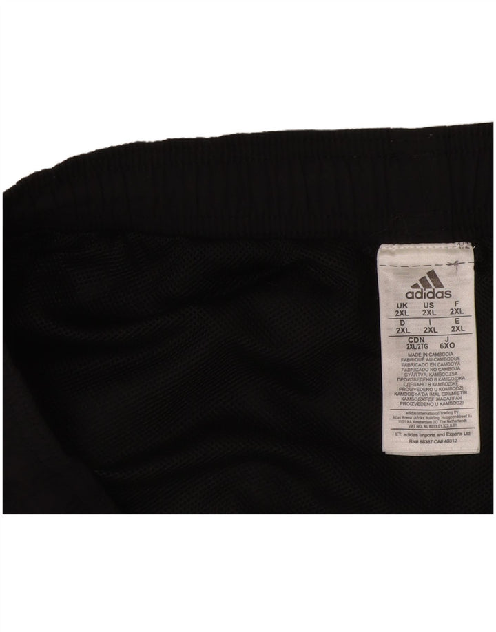 Pantaloncini sportivi da uomo Adidas 2XL nylon nero