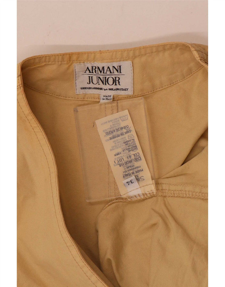 Gilet Utility da bambino Armani Junior 7-8 anni in cotone beige