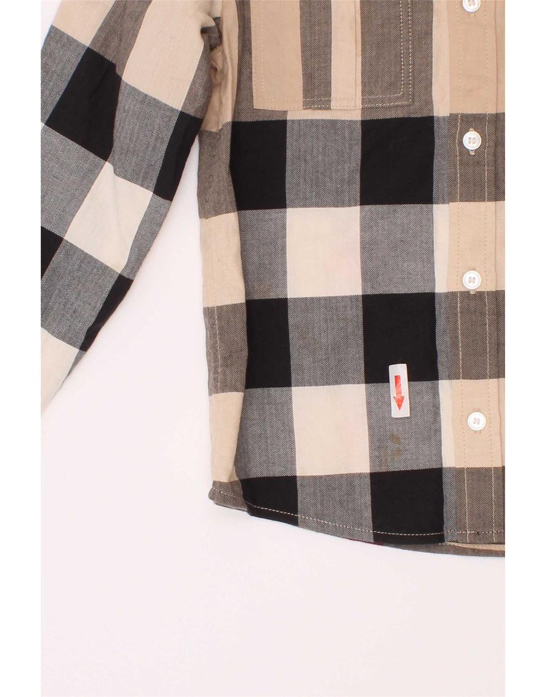 Camicia Burberry Bambino 5-6 Anni In Cotone Check Multicolore