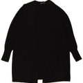 Maglione cardigan oversize lungo da donna Marks & Spencer UK 18 XL Nero
