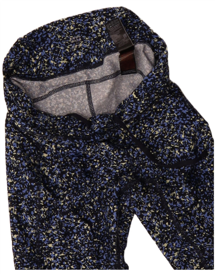 Leggings da donna Marks & Spencer UK 10 Piccolo poliestere screziato blu