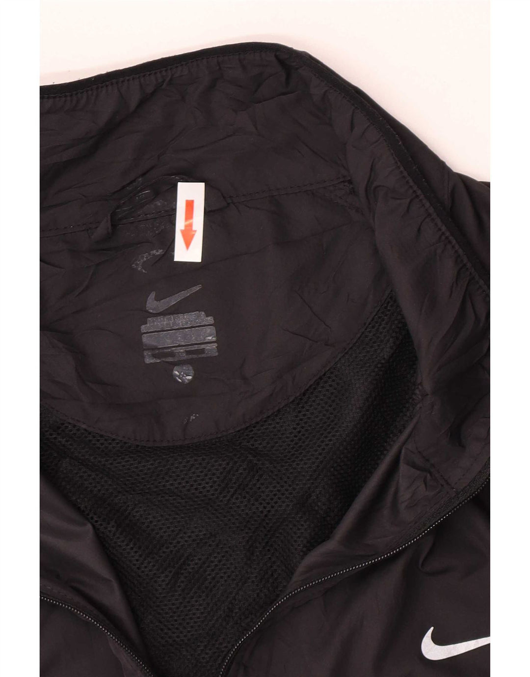 Giacca da ginnastica da uomo Nike XL nera in poliestere